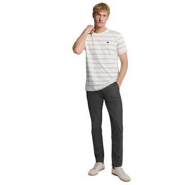 Off White Knitted T-Shirt Crewneck